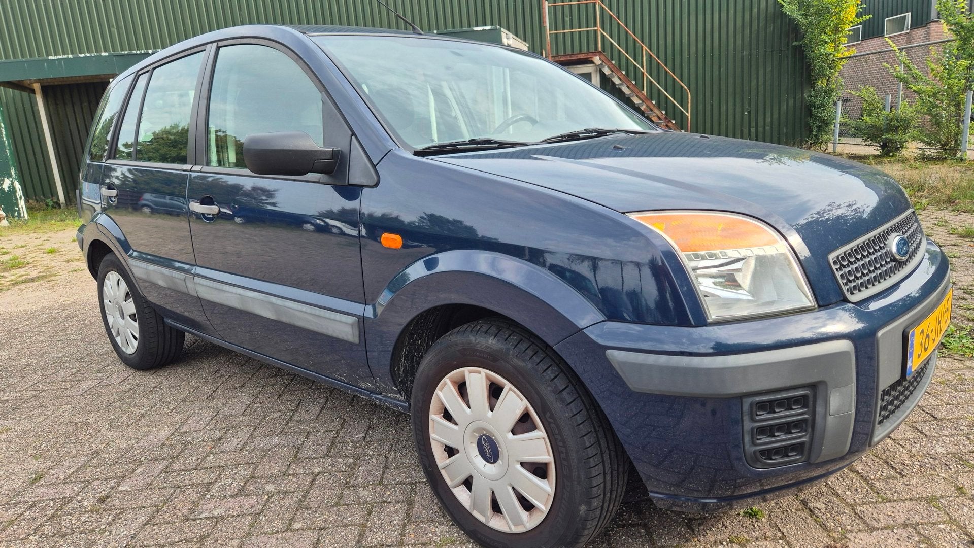 Ford Fusion 1.4-16V Cool & Sound SUPERNETJES, Auto's, Voorwielaandrijving, 15 km/l, Gebruikt, Blauw