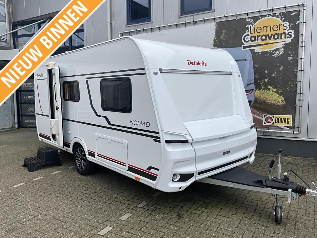 Dethleffs Nomad 460 EL MOVER-LUIFEL-NIEUW MODEL, Caravans en Kamperen, Caravans, Standaardzit, Bedrijf, Tot en met 3, Dethleffs