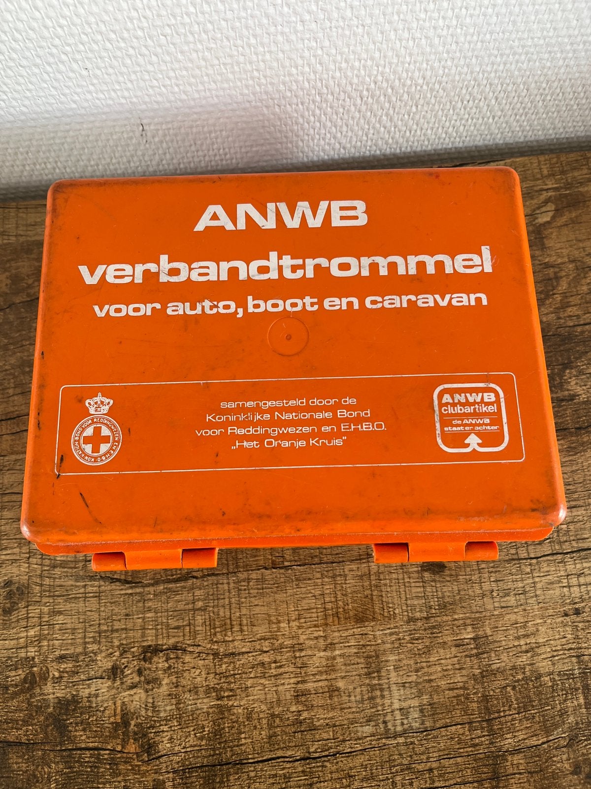 Vintage verbanddoos, Watersport en Boten, Ophalen, Zo goed als nieuw
