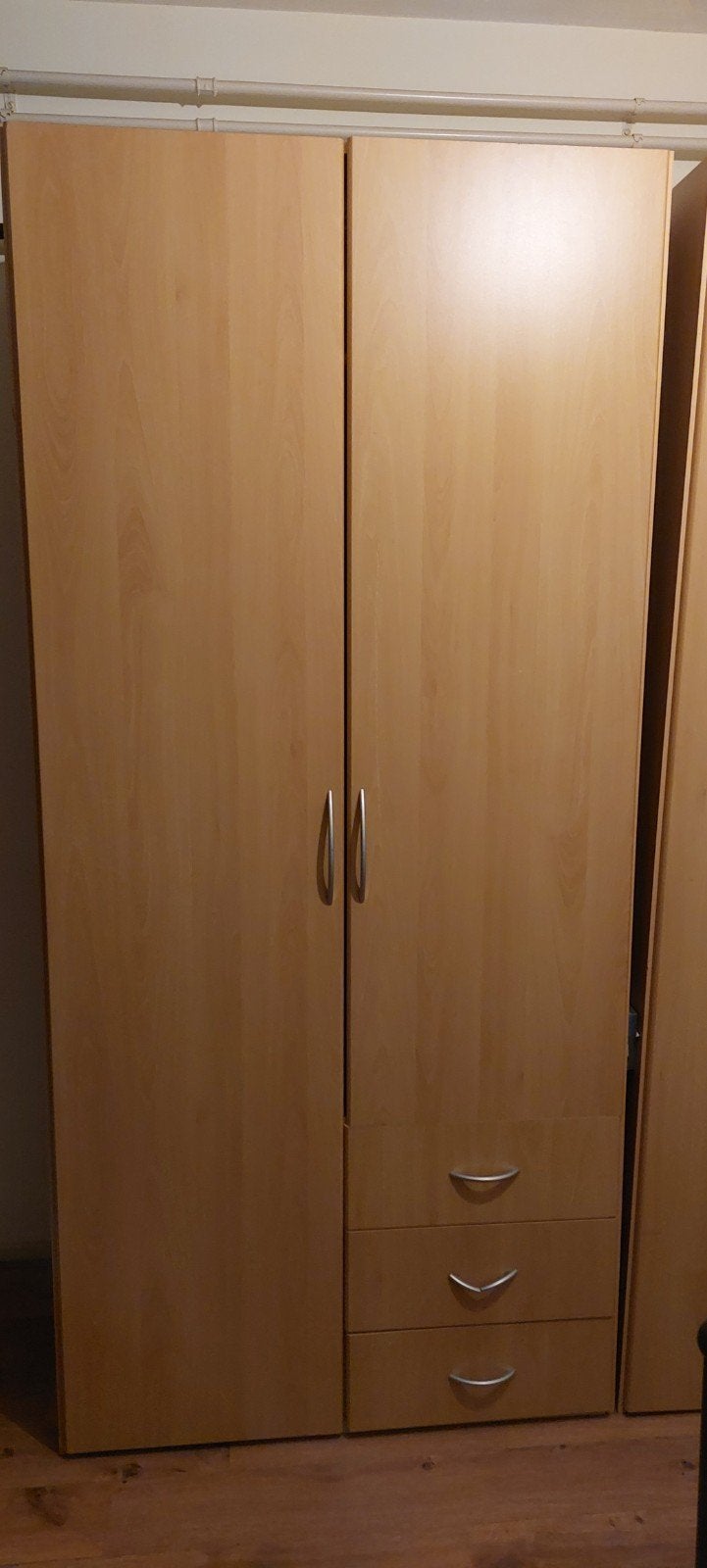 IKEA kledingkast 216x100x60 cm, Ophalen, Gebruikt, 50 tot 100 cm, 150 tot 200 cm