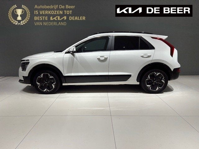 KIA e-Niro 64,8 kWh 204pk Automaat Air Navigatie Climate Con, Auto's, 12 maanden, Gebruikt, 1657 kg, Wit