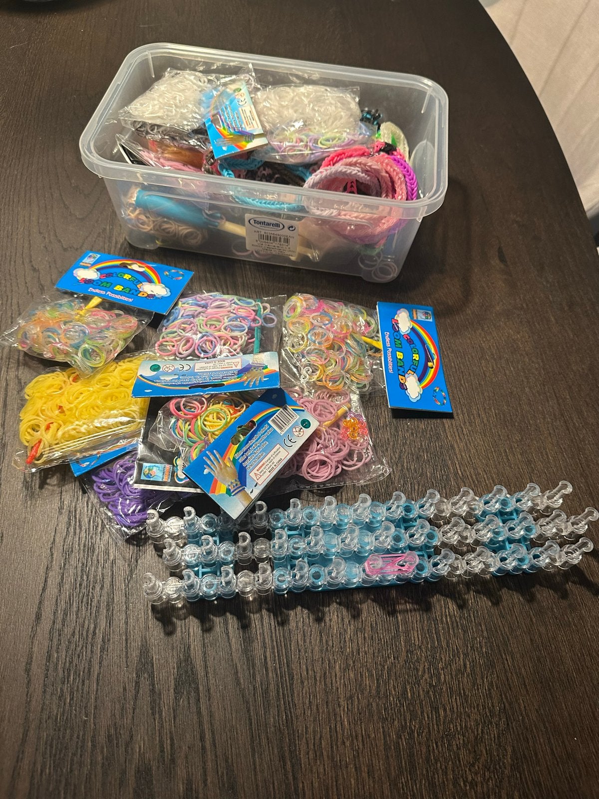 Grote set Loombandjes met weefgetouw, Ophalen, Gebruikt, Knutselen