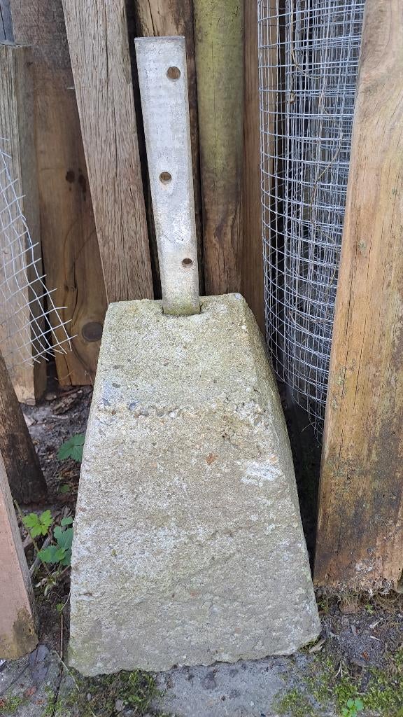 betonpoer 1 Stuks, Ophalen, Gebruikt, Overige typen