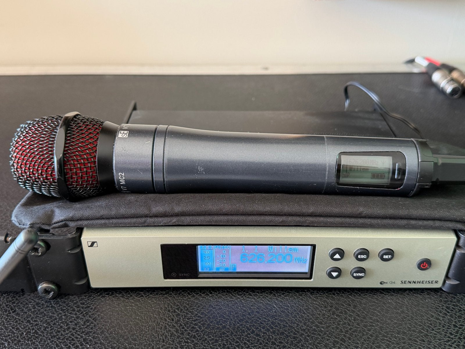 Sennheiser G4 Draadloze Microfoon Set (SKM 100 G4), Muziek en Instrumenten, Ophalen of Verzenden, Gebruikt, Zangmicrofoon, Draadloos