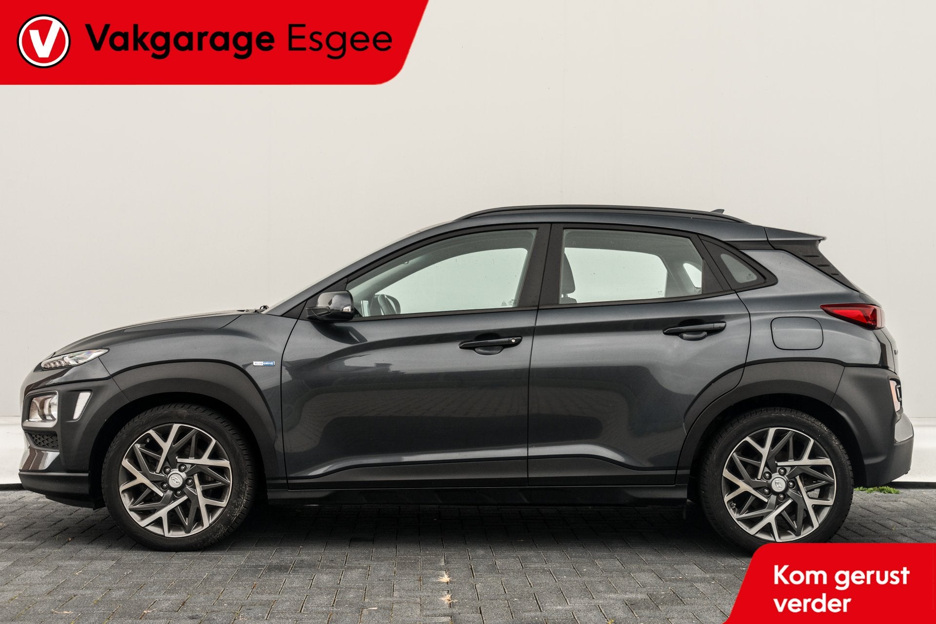 Hyundai KONA 1.6 GDI Hybride Comfort | Ned Auto | Automaat |, Auto's, Dealer onderhouden, Stof, Gebruikt, Met garantie (alle)