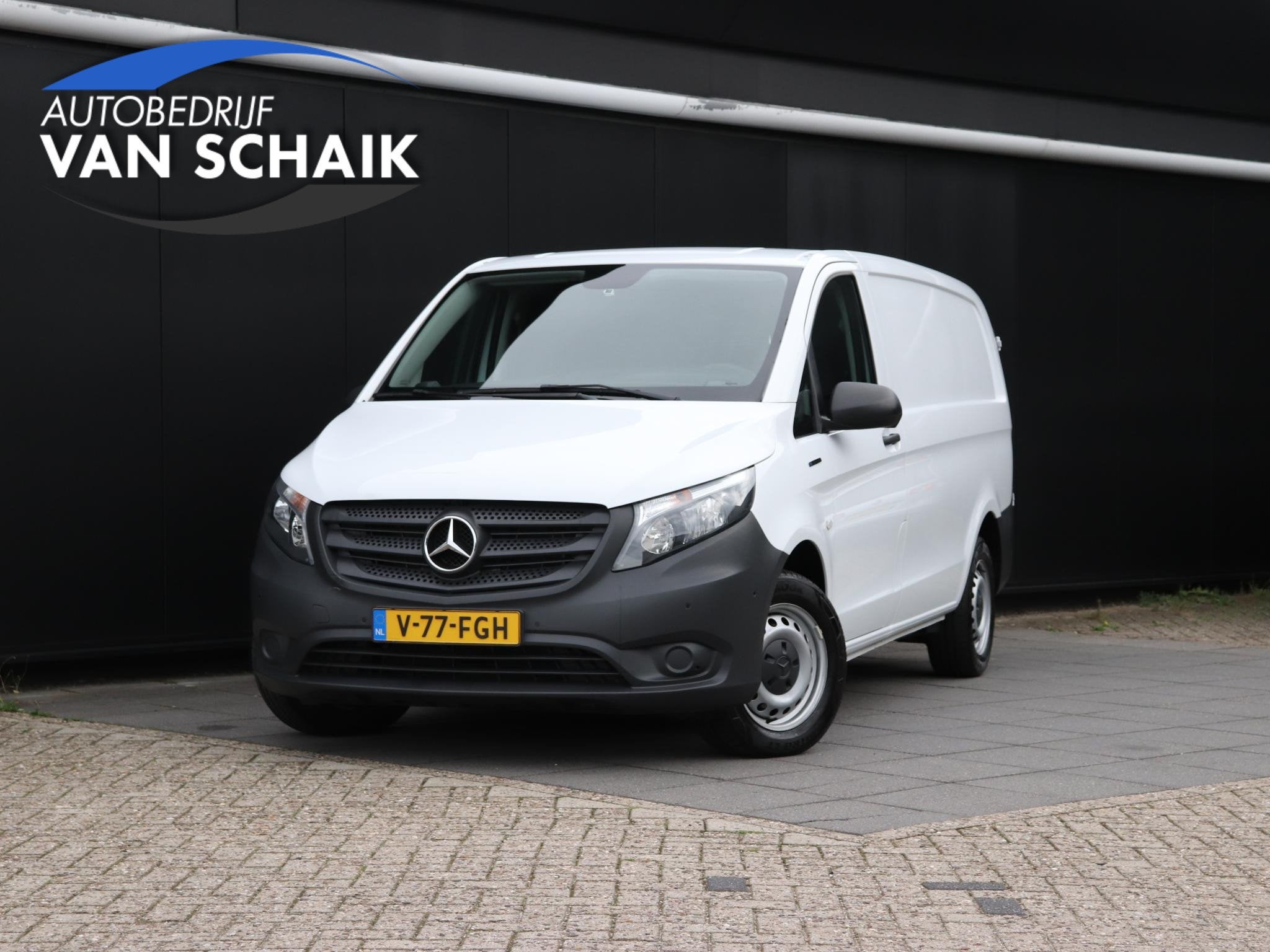 Mercedes-Benz eVito Lang 66 kWh | STOELVERW. | CAMERA | NAVI, Stof, Gebruikt, 116 pk, Wit
