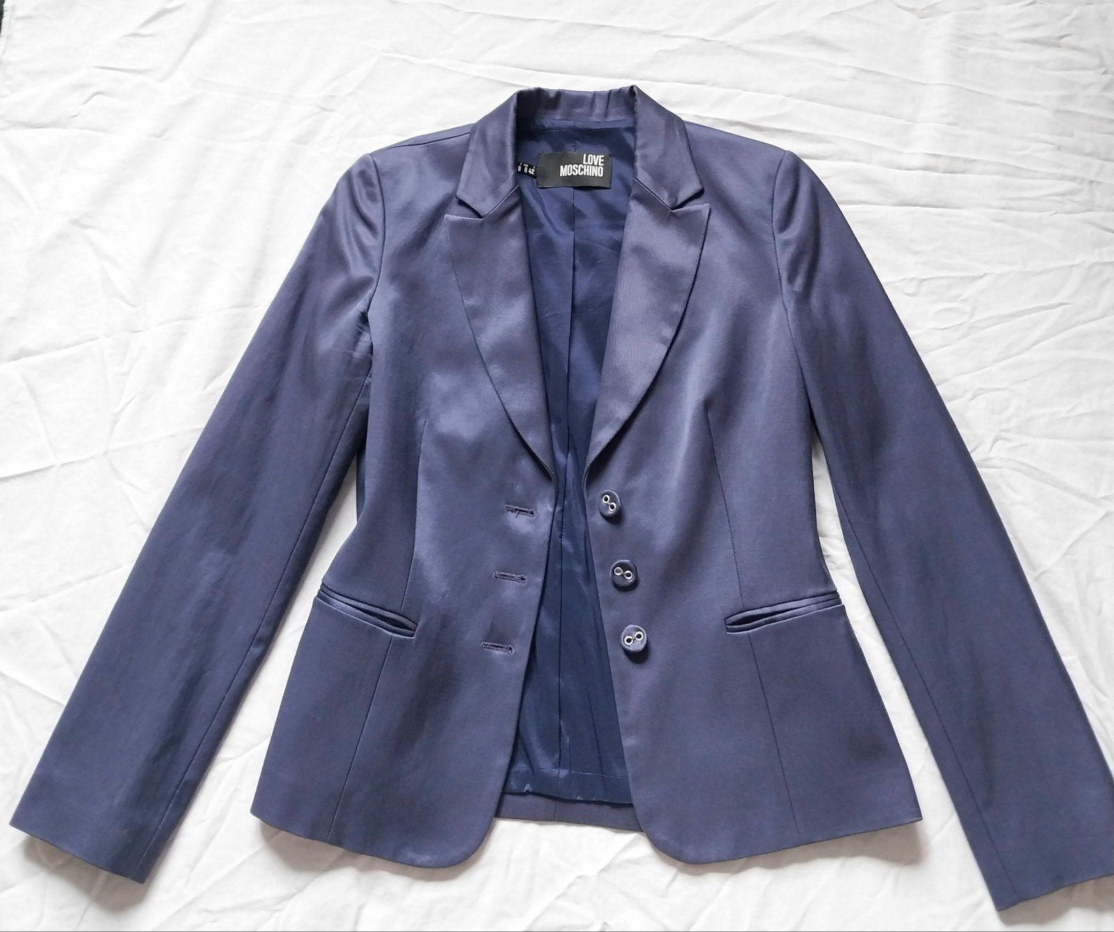 MOSCHINO Blazer ,  Maat 36 - 38 ( ITAL 42 ), Ophalen of Verzenden, Zo goed als nieuw, Maat 36 (S), Overige kleuren