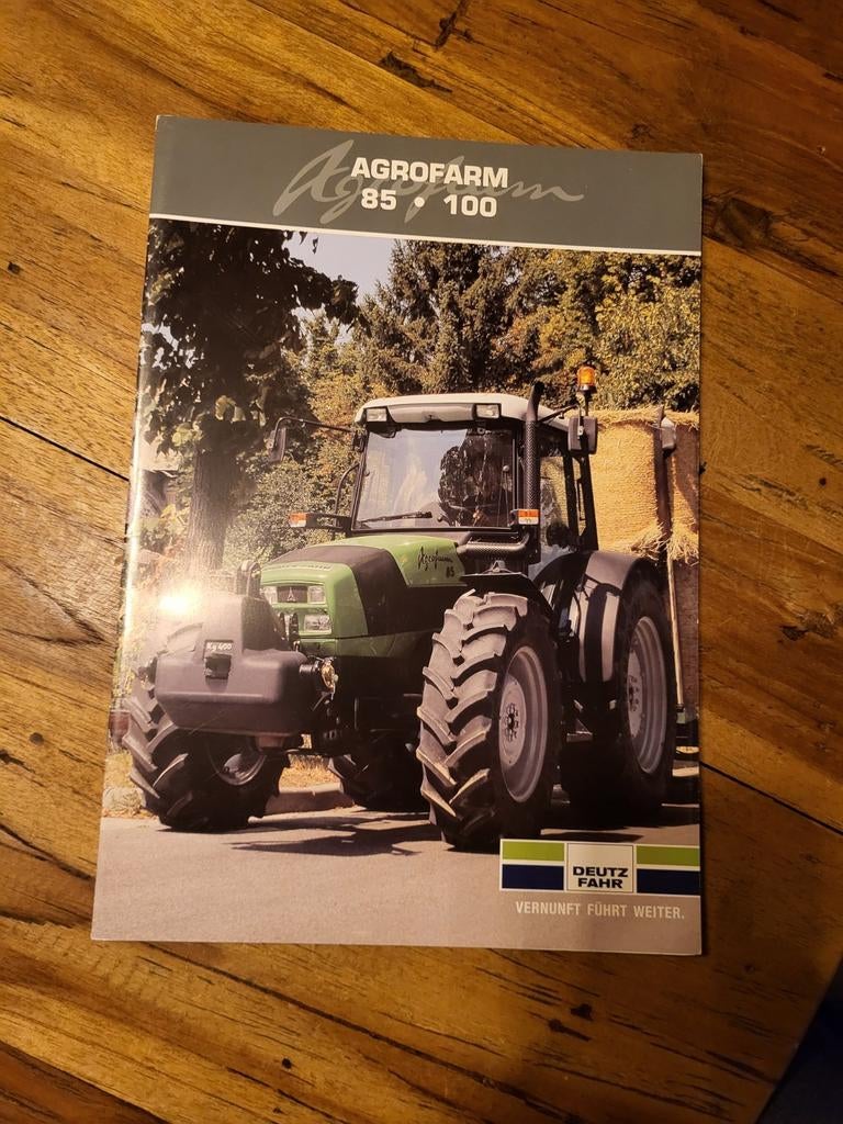 tractor folder Deutz-Fahr 85 100, Ophalen of Verzenden, Zo goed als nieuw