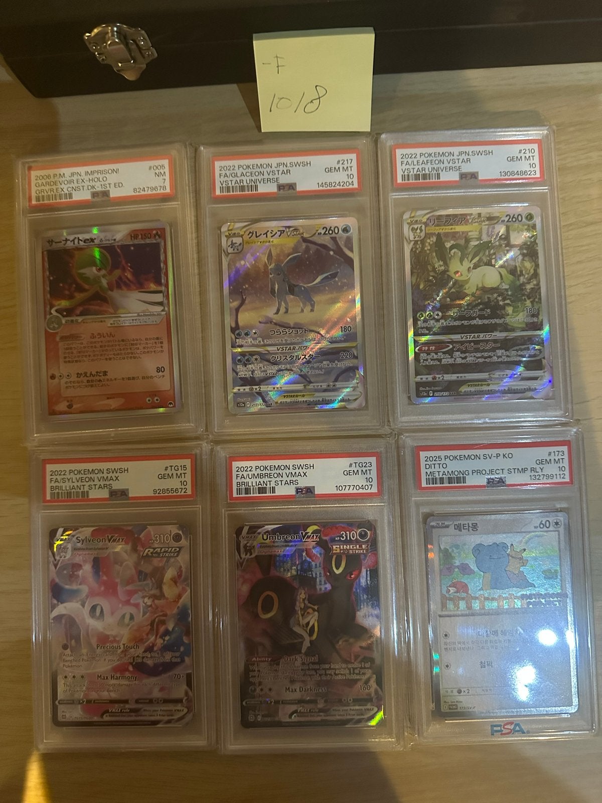 PSA 10 Pokémon Slabs, Ophalen, Zo goed als nieuw