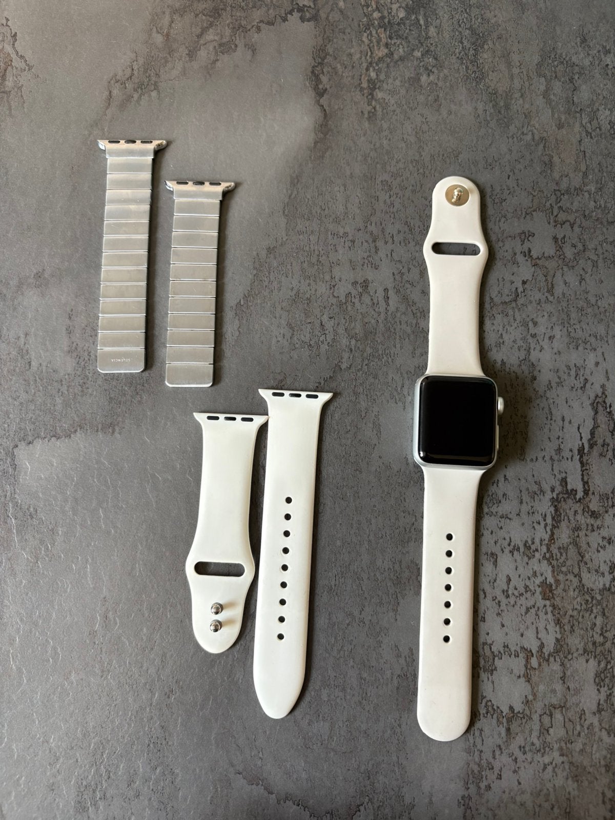 Apple watch serie 3 38mm, Ophalen, Gebruikt, Zwart, IOS