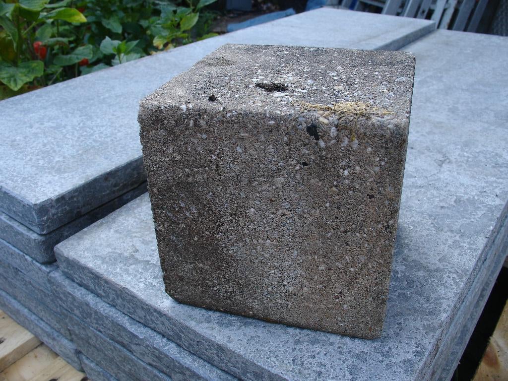 Stapelblok, Tuin en Terras, Bielzen en Borders, Ophalen, Gebruikt, Blok, Minder dan 25 cm