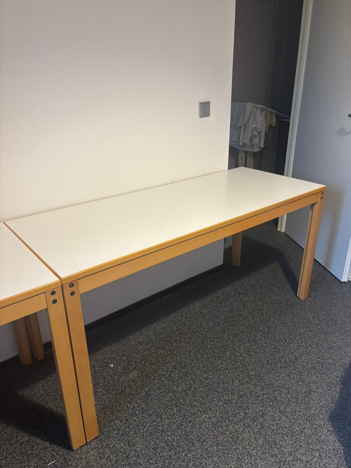 bureau tafel, Ophalen of Verzenden, Zo goed als nieuw, Rechthoekig, 50 tot 100 cm