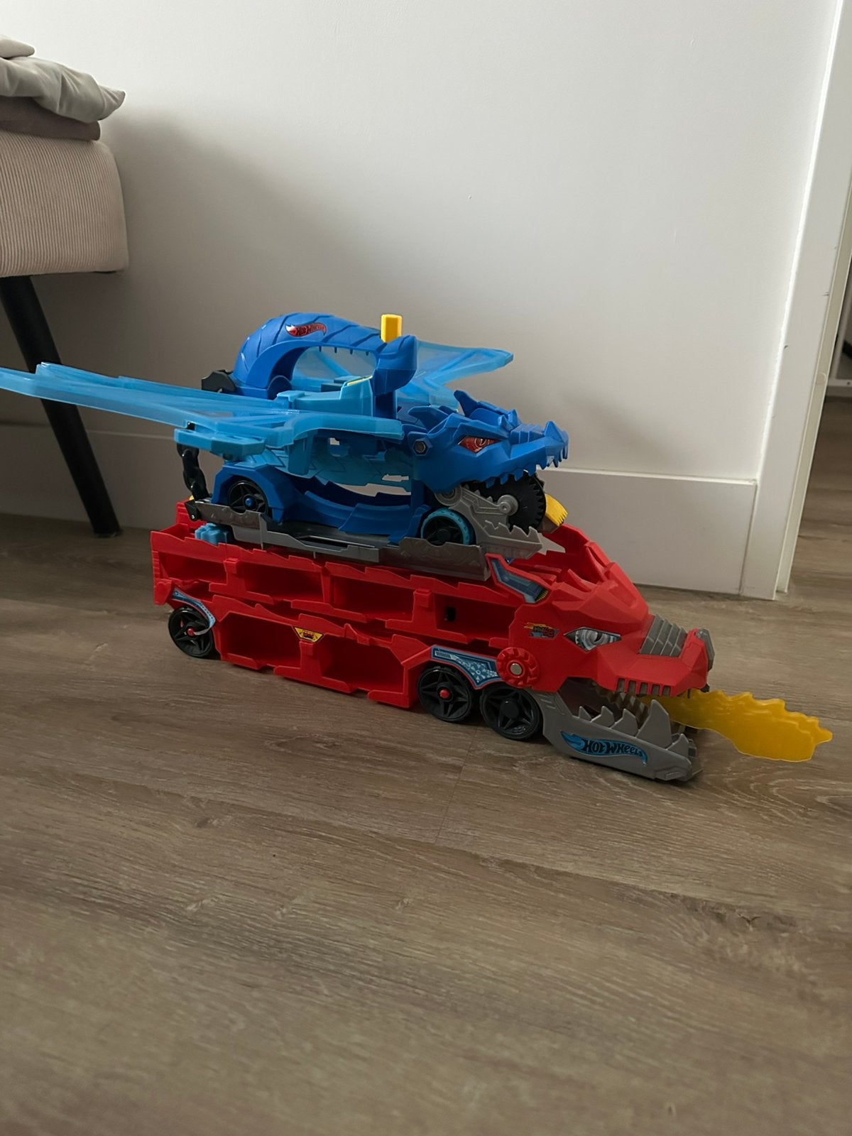 Hot wheels city ultimate 2 in 1, Ophalen, Zo goed als nieuw, Handmatig, Hot Wheels