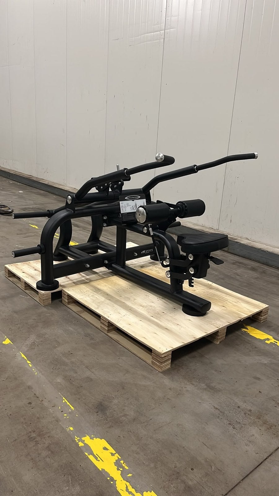Tricep Pushdown Machine - plate loaded, Ophalen, Krachtstation, Metaal, Armen