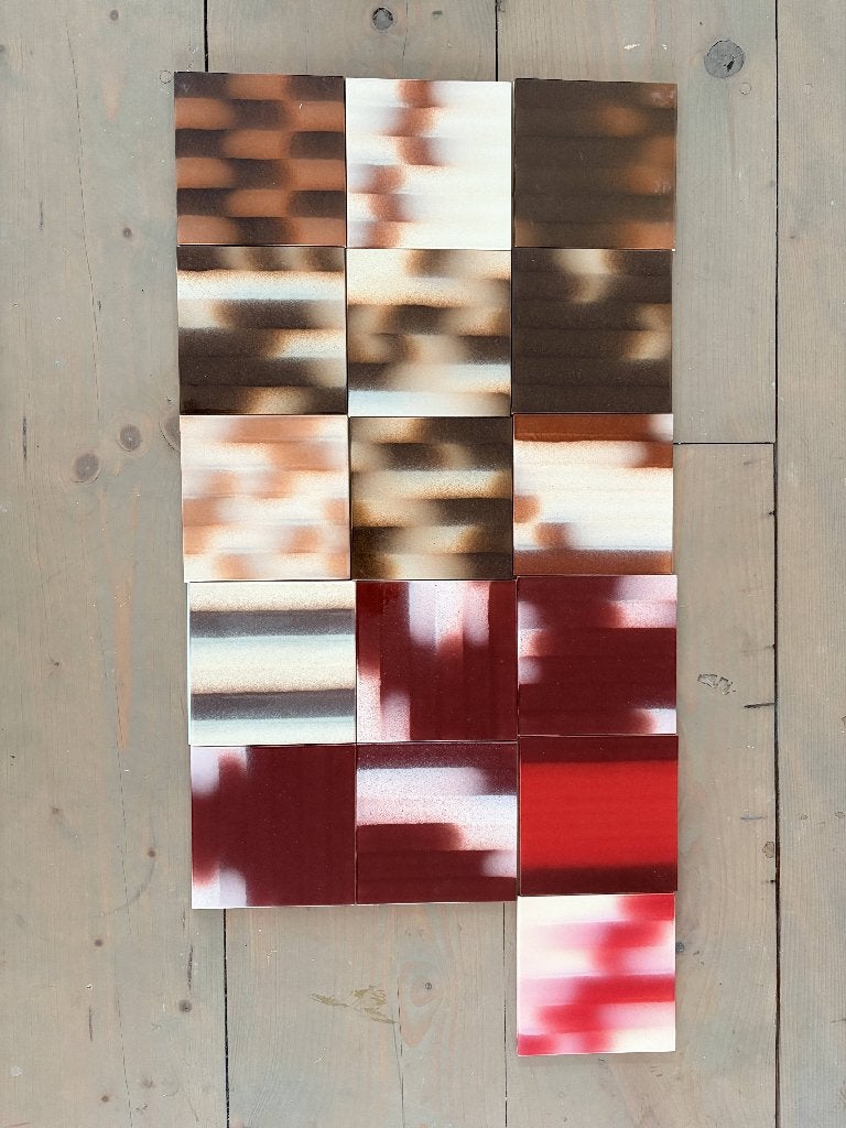 Palet tegel samples, Doe-het-zelf en Verbouw, Nieuw, Minder dan 20 cm, Minder dan 5 m², Wandtegels