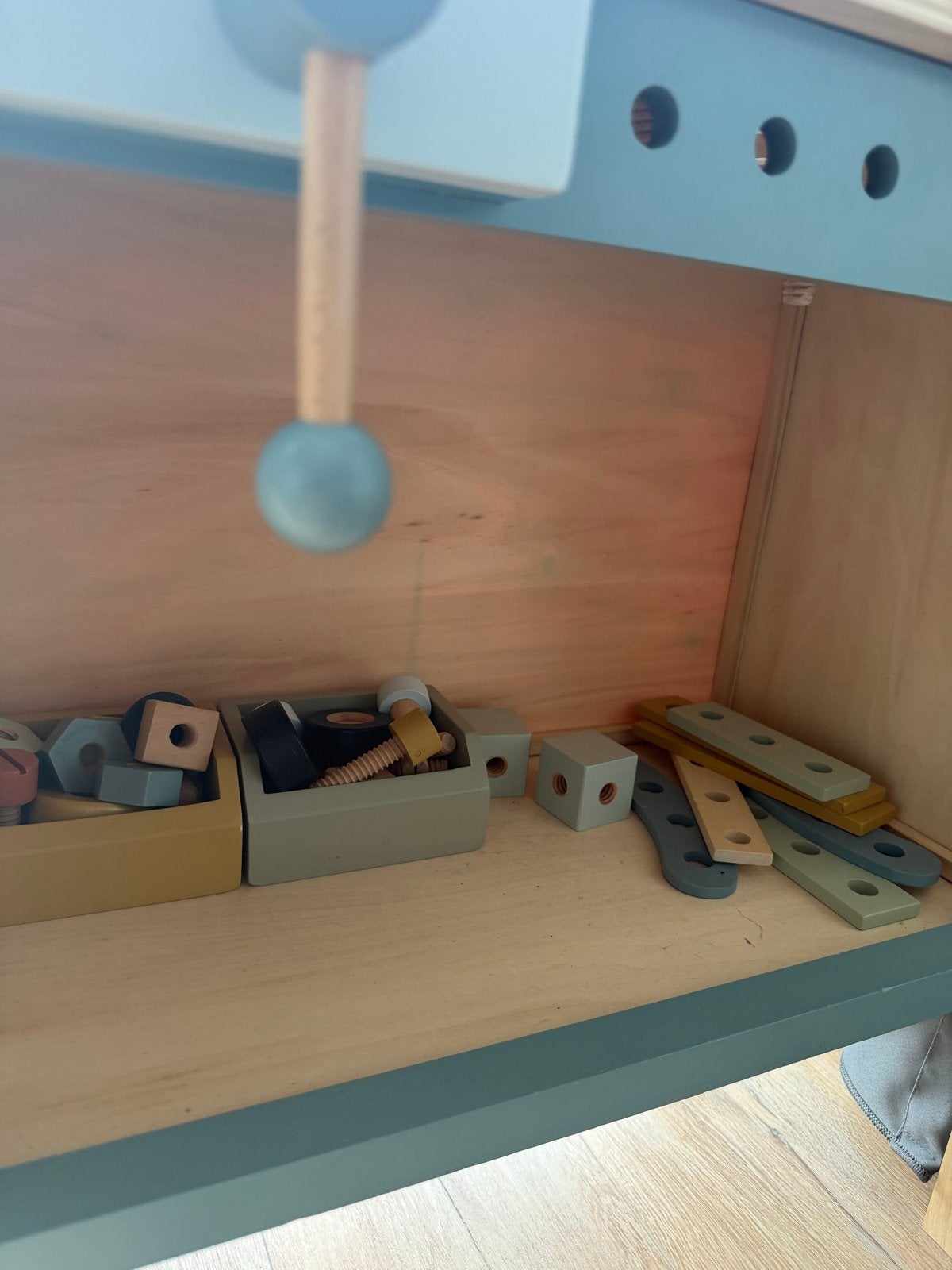 Little Dutch Houten Werkbank met Gereedschap, Ophalen of Verzenden, Zo goed als nieuw, Knutselen
