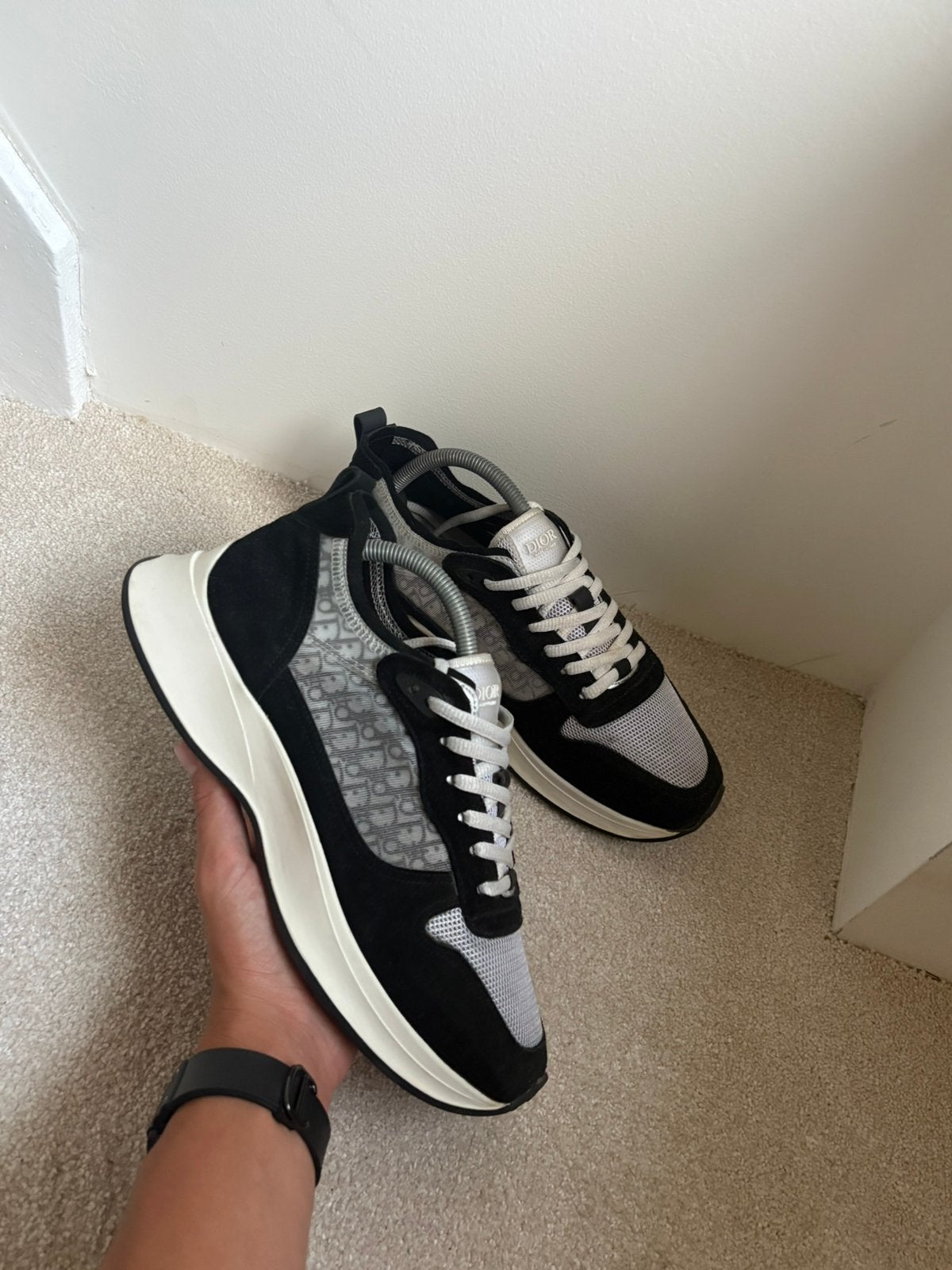 Dior b25, Zwart, Ophalen of Verzenden, Sneakers of Gympen, Zo goed als nieuw