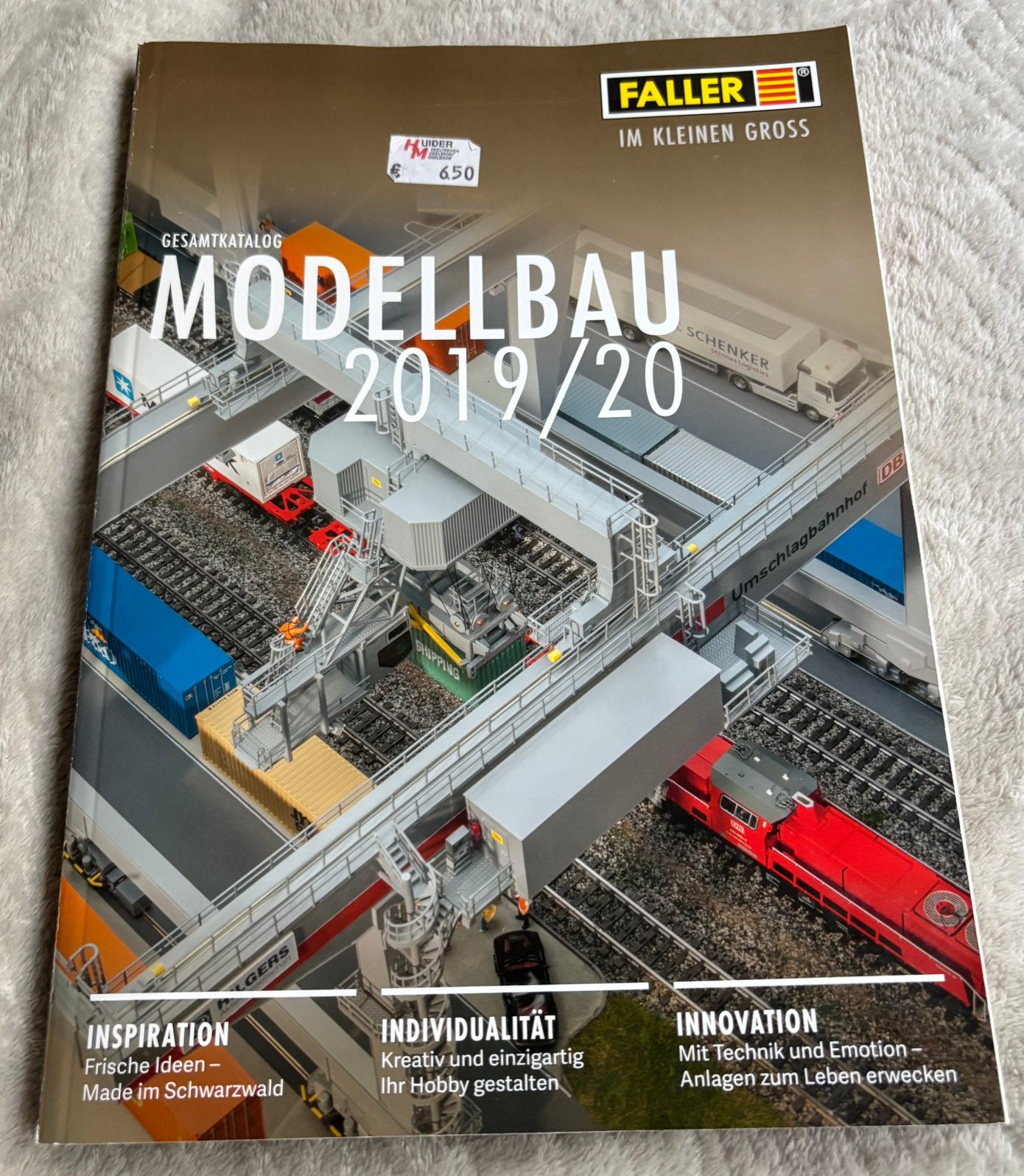 Modeltreinen Faller catalogus ‘19/‘20. Duits, Overige merken, Gelijkstroom of Wisselstroom, Zo goed als nieuw, Boek, Tijdschrift of Catalogus