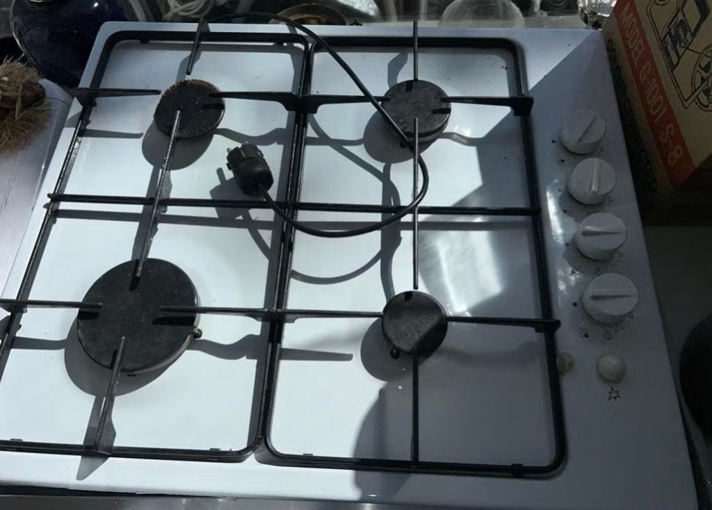 Te koop Siemens vrijstaand gasfornuis., Gebruikt, Gas, Vrijstaand, 85 tot 90 cm