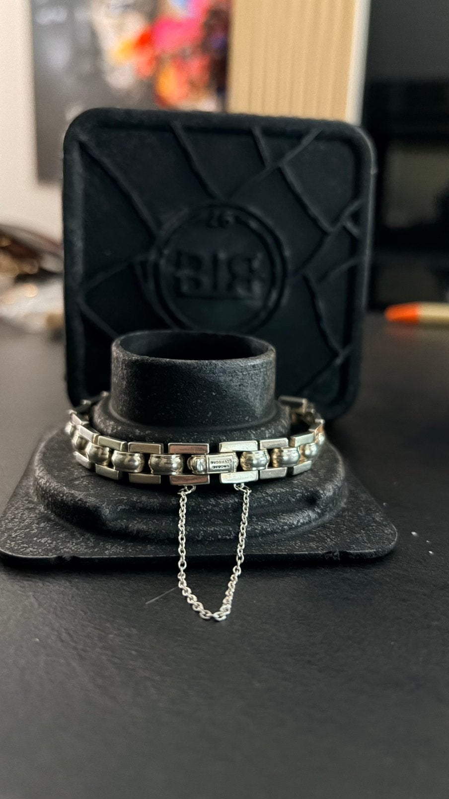 Buddha to Buddha Batul mini, Sieraden, Tassen en Uiterlijk, Armbanden, Ophalen of Verzenden, Zo goed als nieuw, Zilver