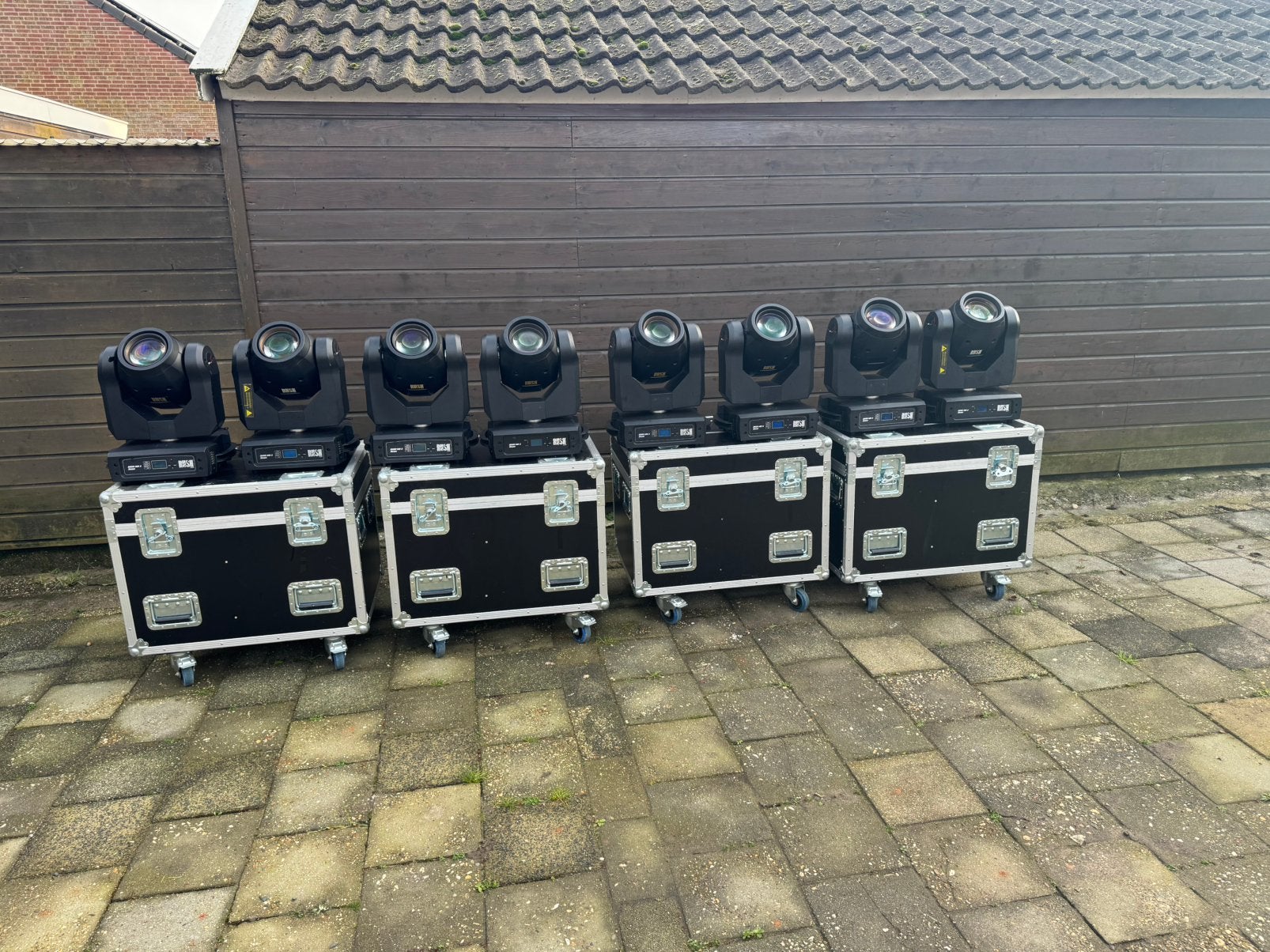 8x Martin Rush mh3, Ophalen, Gebruikt, Licht