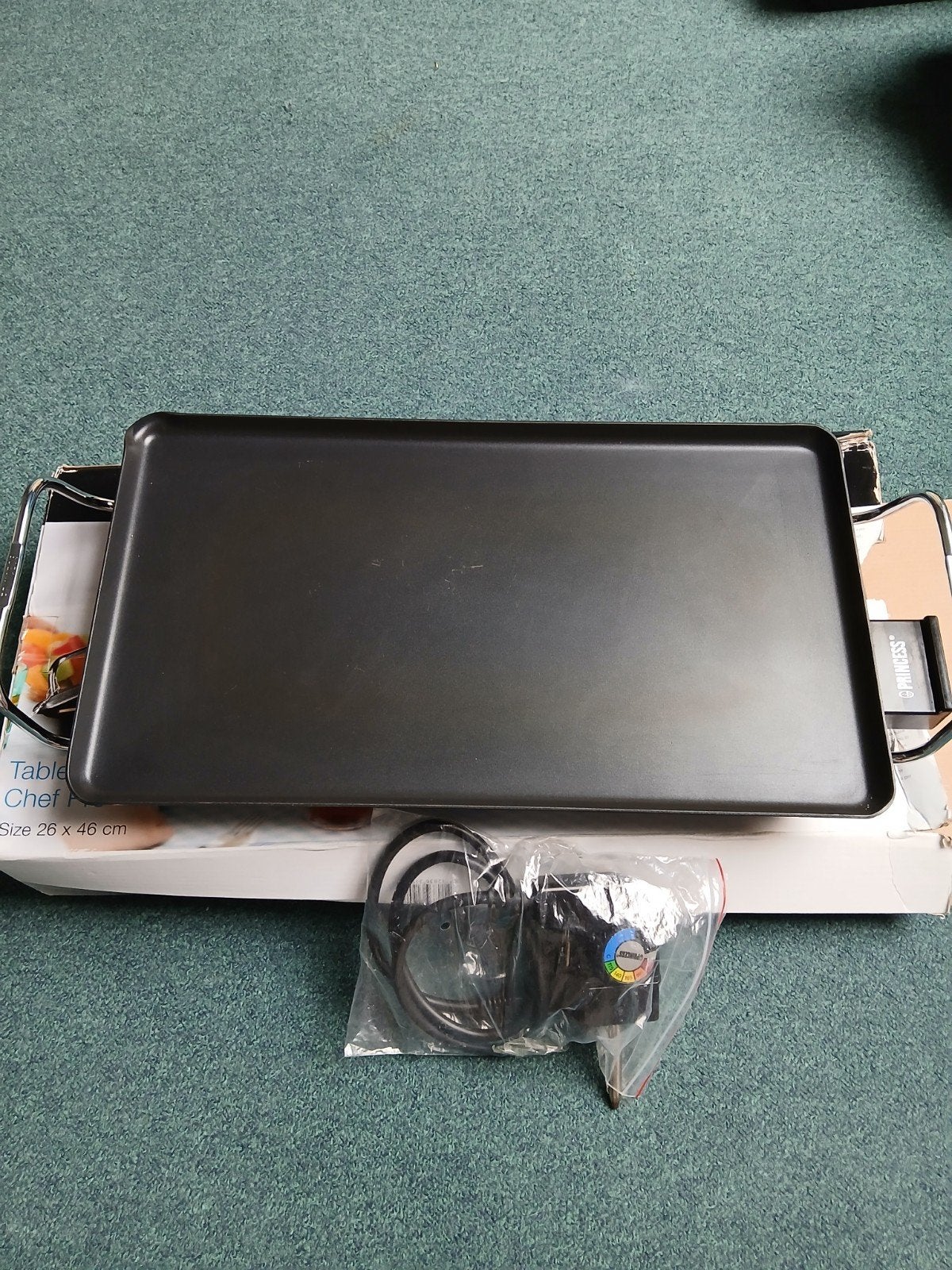 Princess tafelgrill, Table Chef Pro 26 x 46 cm, Ophalen