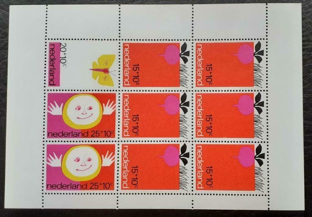 Kinderpostzegels 1971 - Blok NVPH 1001, Postzegels en Munten, Ophalen of Verzenden, Postfris