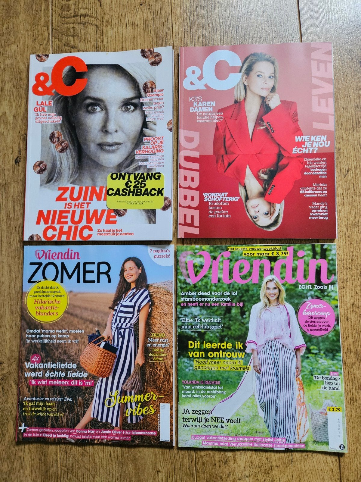& C magazine en Vriendin magazine, Ophalen of Verzenden, Zo goed als nieuw, Damesbladen