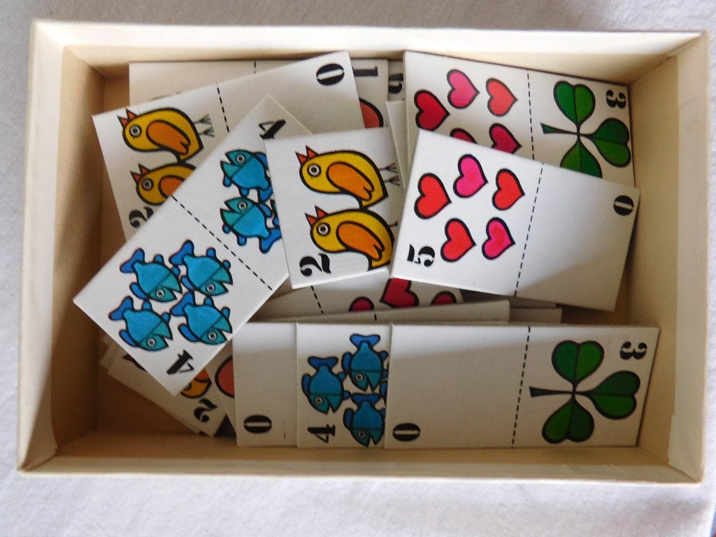 Vintage Jumbo No. 125 Domino uit 1978 met 26 kaartjes, Ophalen of Verzenden, Gebruikt, Overige merken