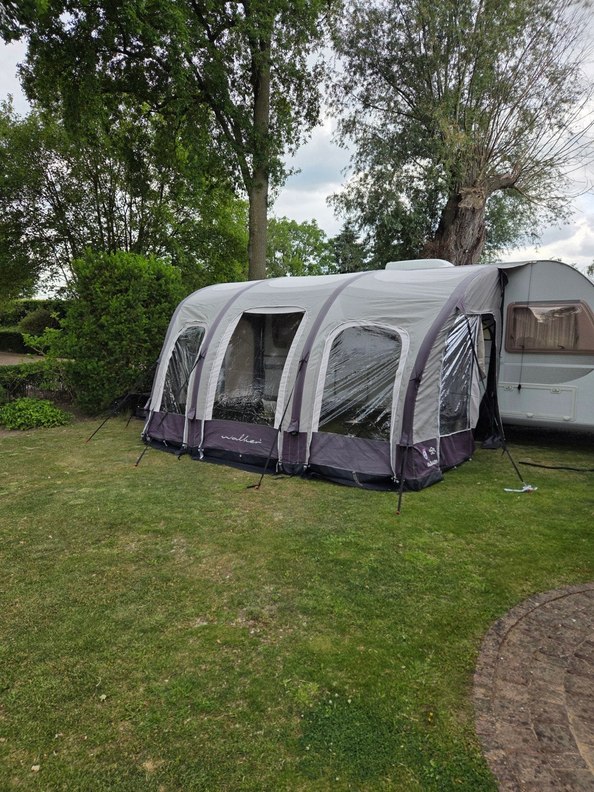 Te koop voortent walker air 400 netjes, Caravans en Kamperen, Tenten, tot en met 4, Ophalen