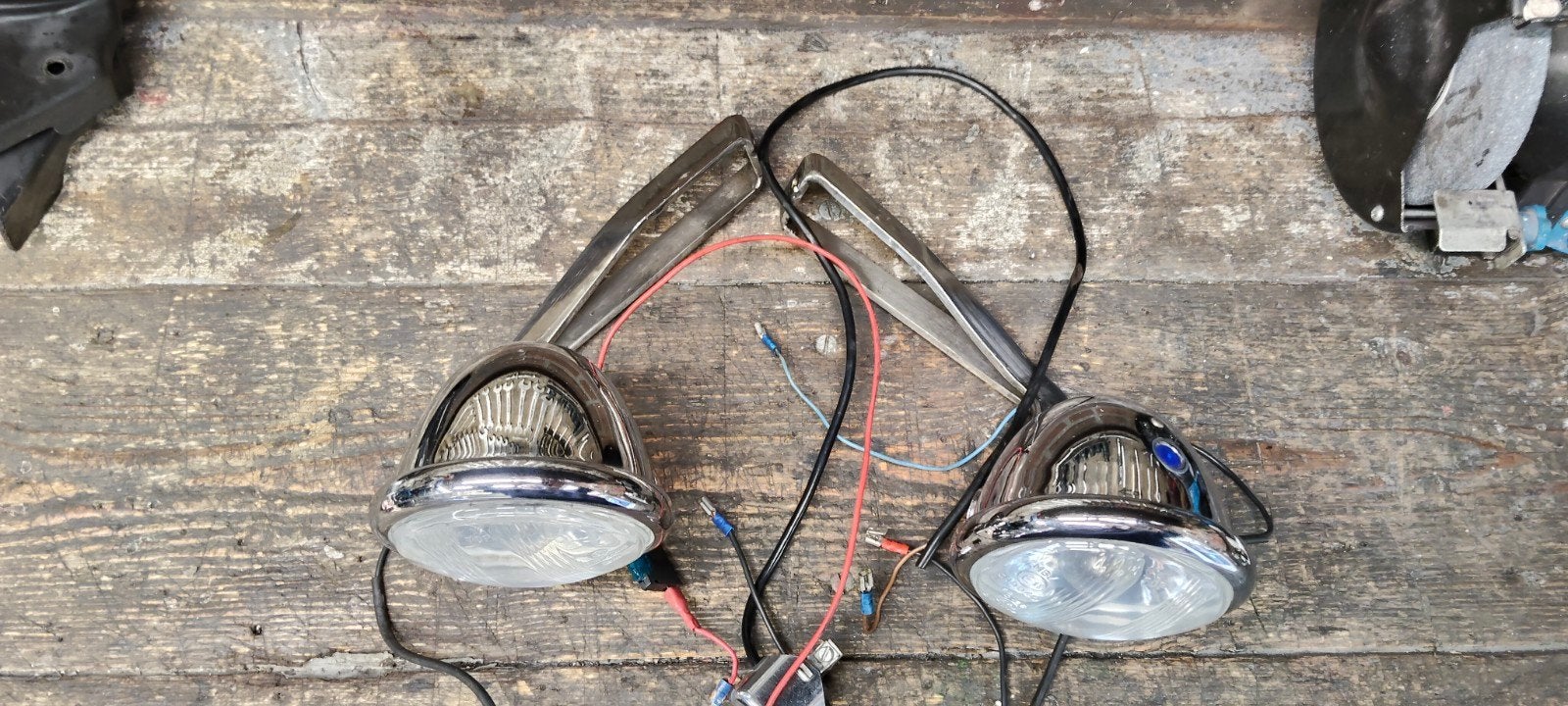 Moto Guzzi extra lampen set, Motoren, Ophalen