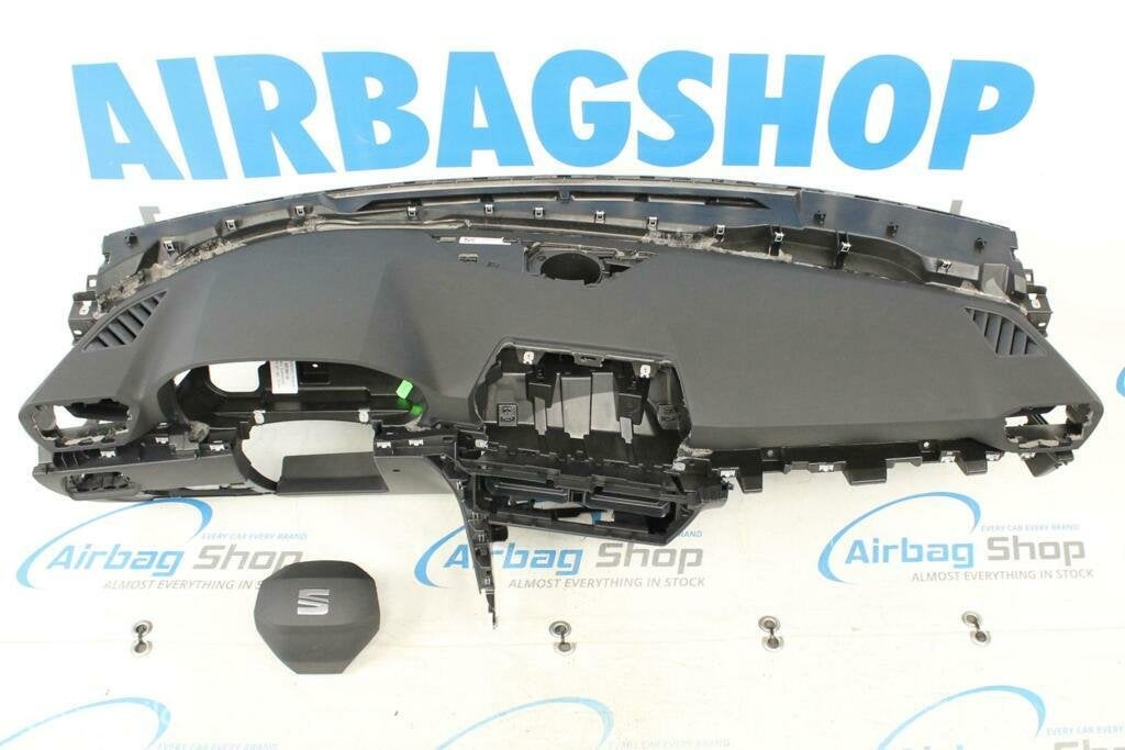 Airbag set - Dashboard zwart Seat Leon Mk4 (2020-heden), Auto-onderdelen, Dashboard en Schakelaars, Gebruikt, Ophalen of Verzenden