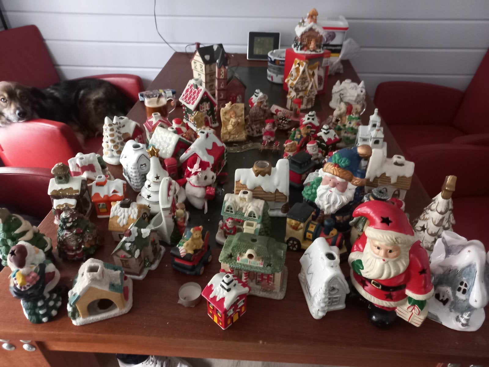 Kersthuisjes, Diversen, Kerst, Ophalen