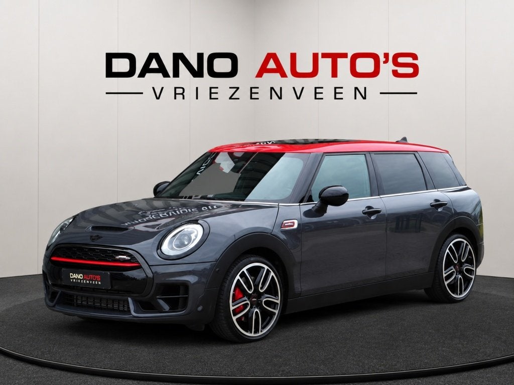 MINI Clubman 2.0 John Cooper Works All4 Pano/Camera/Keyless/, Auto's, Mini, Automaat, Gebruikt, 4 cilinders, Leder en Stof