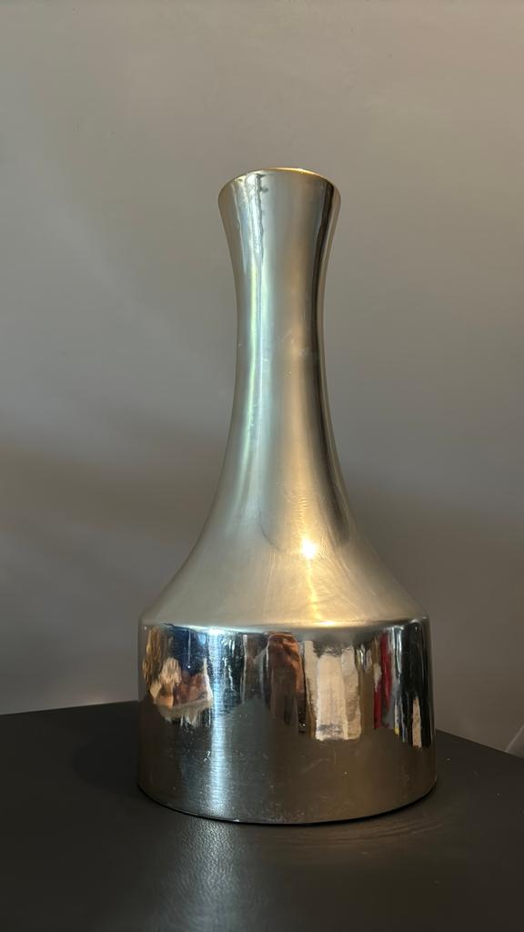 Vaas goud/zilver kleurig, Ophalen of Verzenden, Gebruikt, Overige kleuren, Overige materialen