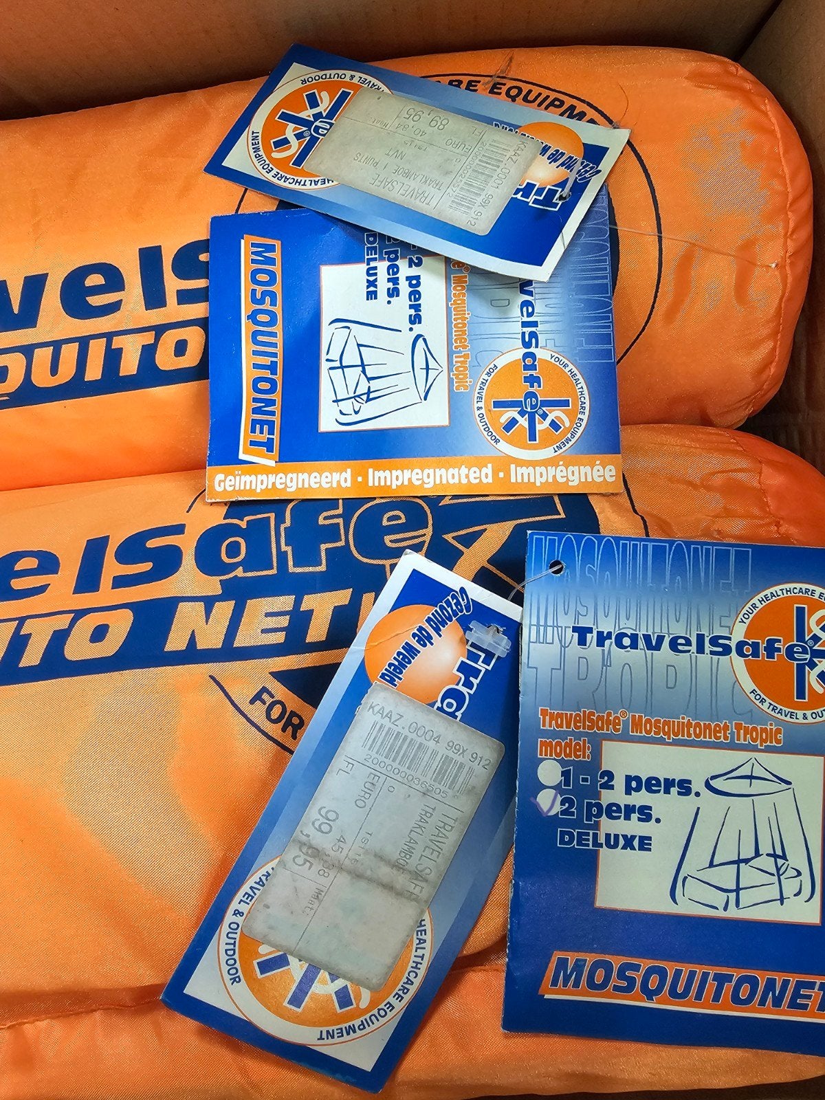 TravelSafe Klamboe's Muskietennetten - 2 stuks, Deluxe, Ophalen of Verzenden, Nieuw