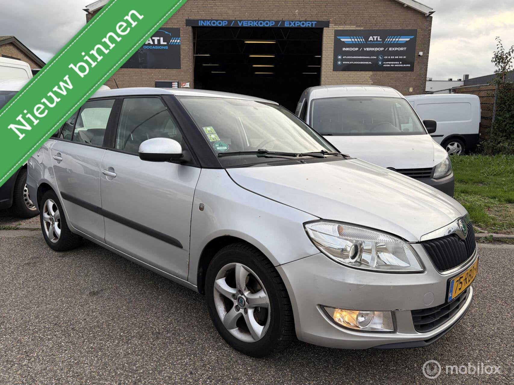Skoda Fabia 1.2 TDI Greenline APK 06/2027! SUPER STAAT’, Auto's, 450 kg, 1199 cc, Origineel Nederlands, Zilver of Grijs