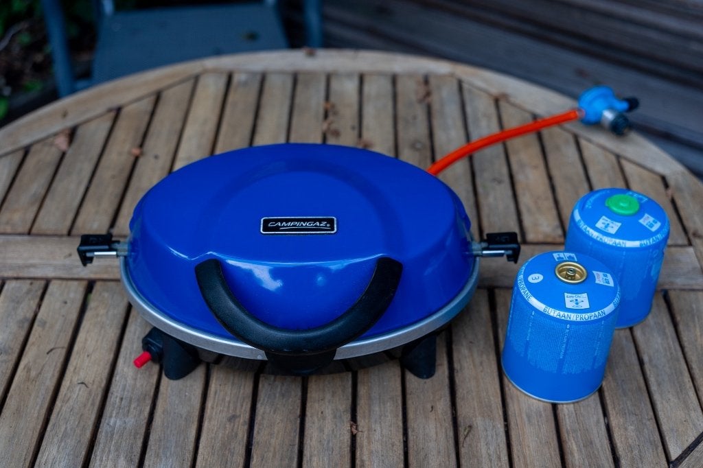 camping gas kook/BBQ stel, Ophalen of Verzenden, Gebruikt