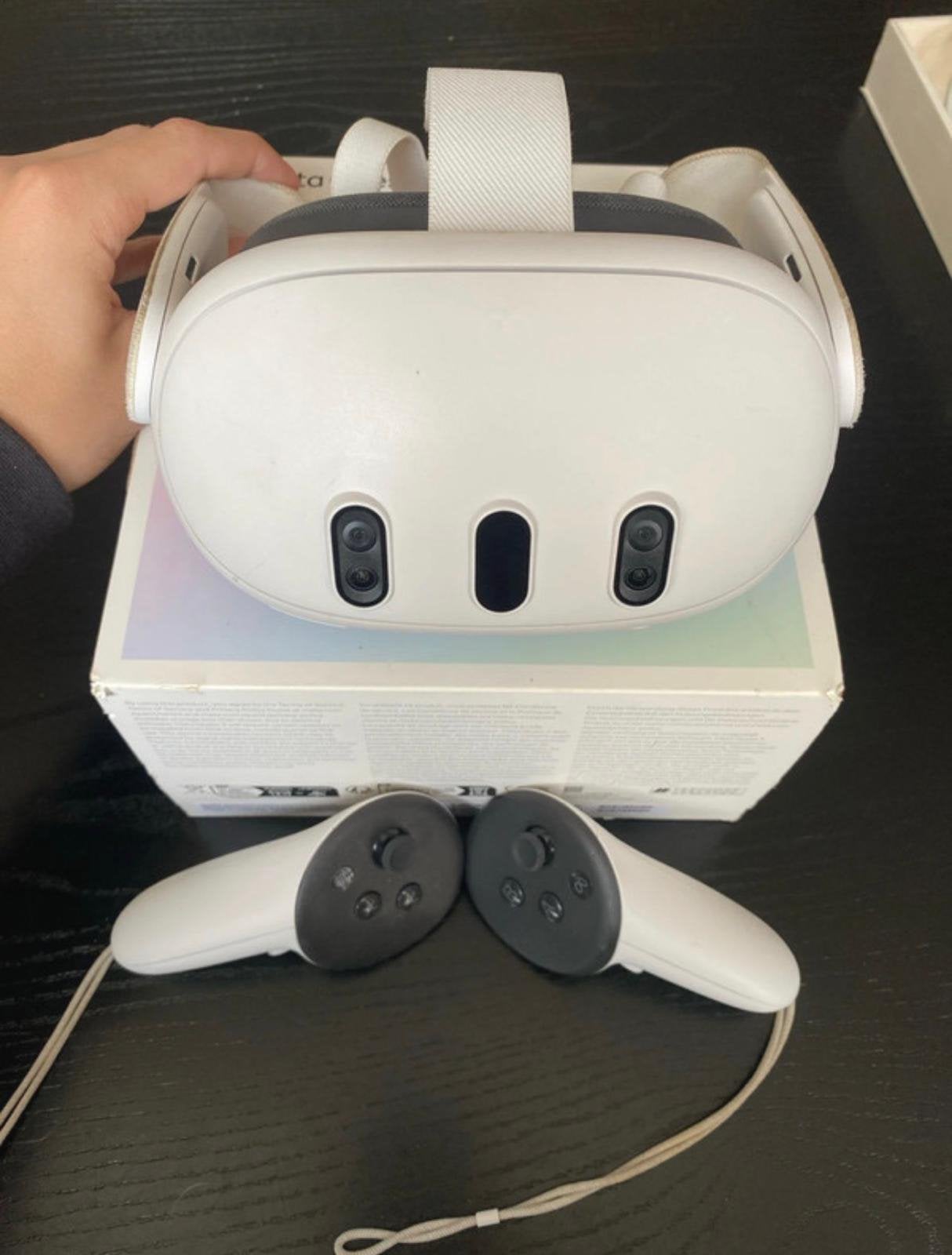 Meta Quest 3 512 GB, Spelcomputers en Games, Virtual Reality, Ophalen of Verzenden, Zo goed als nieuw, VR-bril, Overige platformen