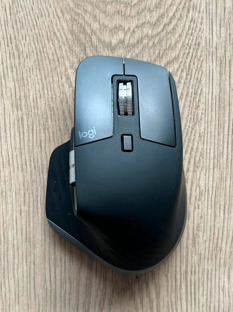 Logitech MX Master 3S for Mac - Space Grey, Computers en Software, Rechtshandig, Muis, Gebruikt, Ergonomisch