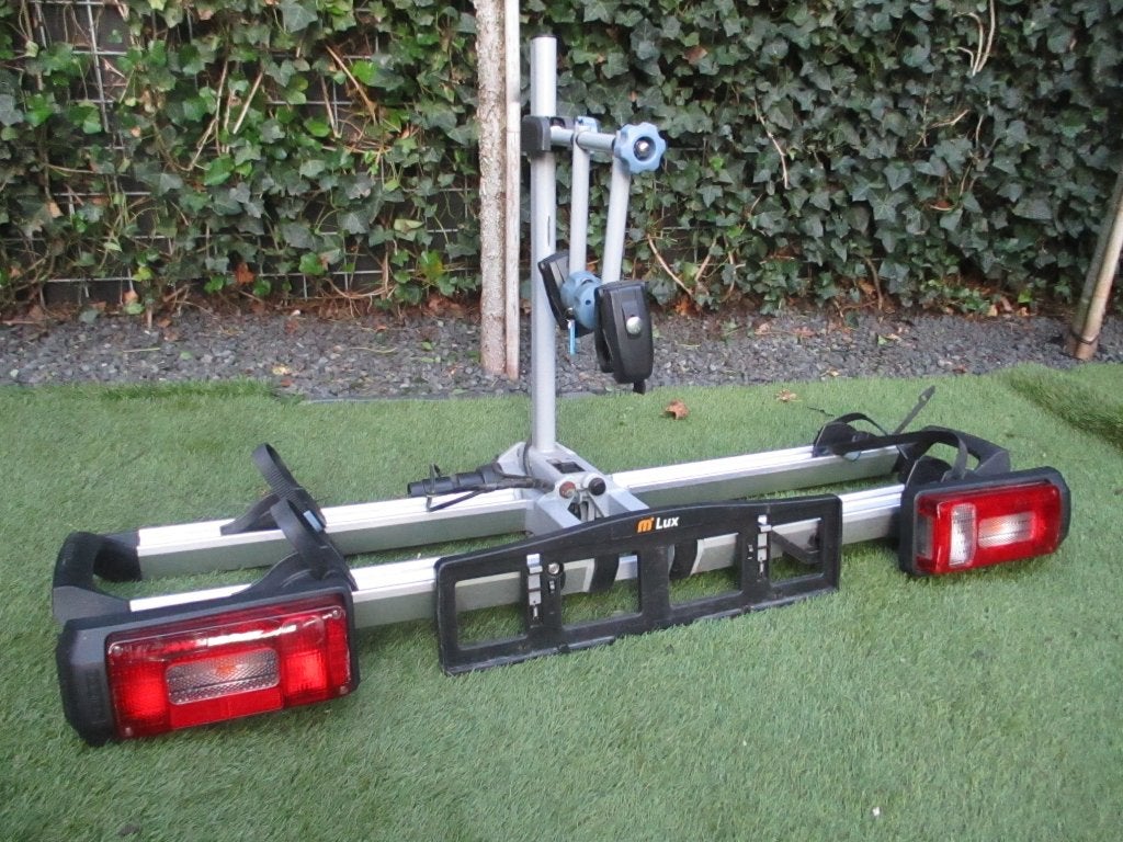 fietsendrager voor 2 elektrische fietsen Movanext Lux, Ophalen, Gebruikt, Brede banden, 2 fietsen