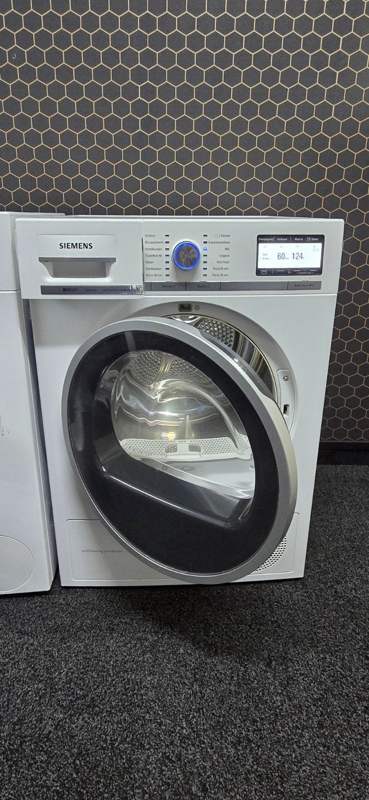Siemens iQ800 A+++ Extraklasse Wasmachine & Droger 9Kg 1600T, Witgoed en Apparatuur, Wasmachines, 3026ck, Witgoedspecialist010@gmail.com