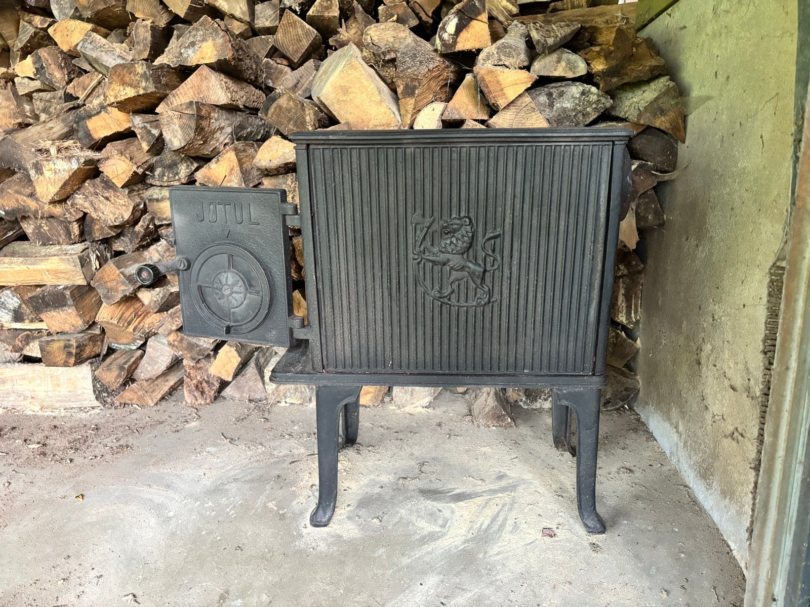 Jotul 602N Houtkachel - Klassiek en Robuust, Huis en Inrichting, Ophalen, Gebruikt, Houtkachel, Vrijstaand