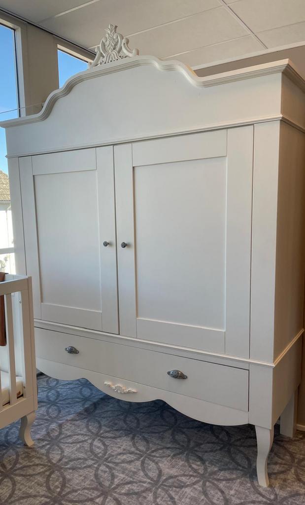 Kidsmill Romance kinderkamer kast brocante stijl outlet, Ophalen, Kast, 50 tot 70 cm, Nieuw