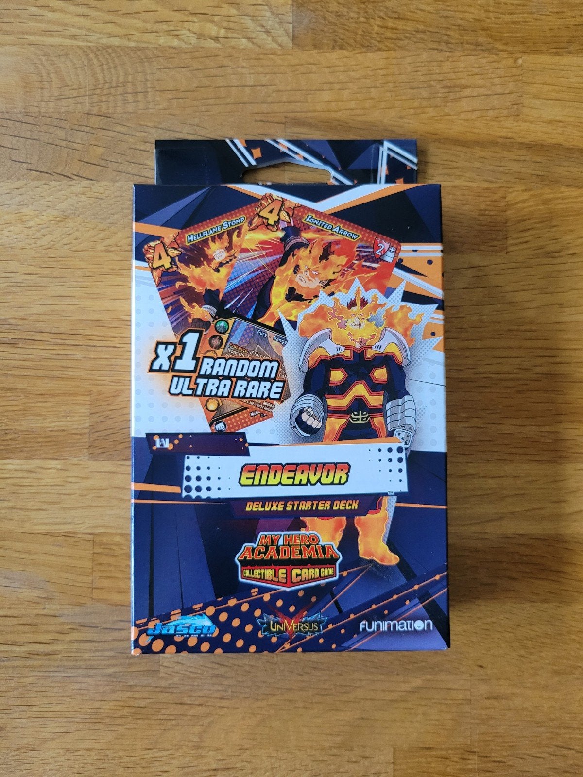 My Hero Academia kaartspel endeavor deluxe starter deck, Ophalen, Nieuw, Starterdeck