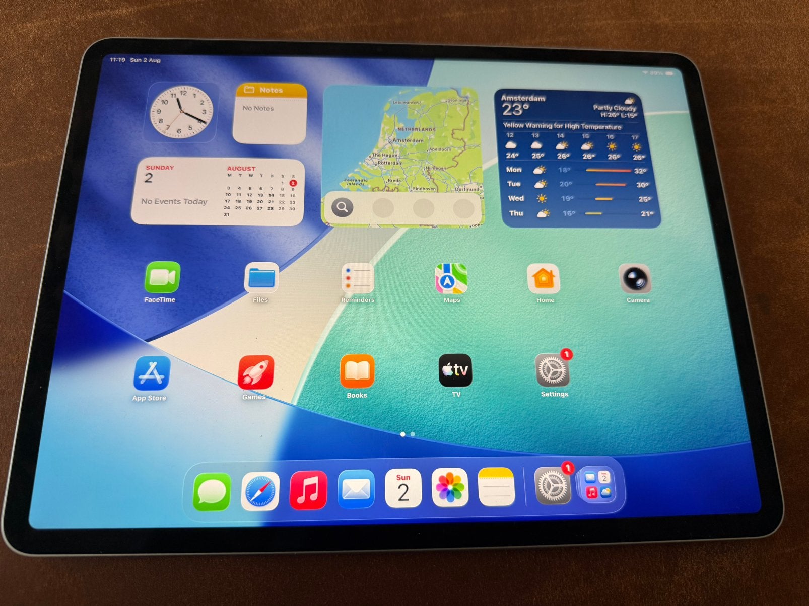 Apple Ipad Air 13 (M3), Computers en Software, Apple iPads, Ophalen, 13 inch of meer, Apple iPad Air, Zo goed als nieuw