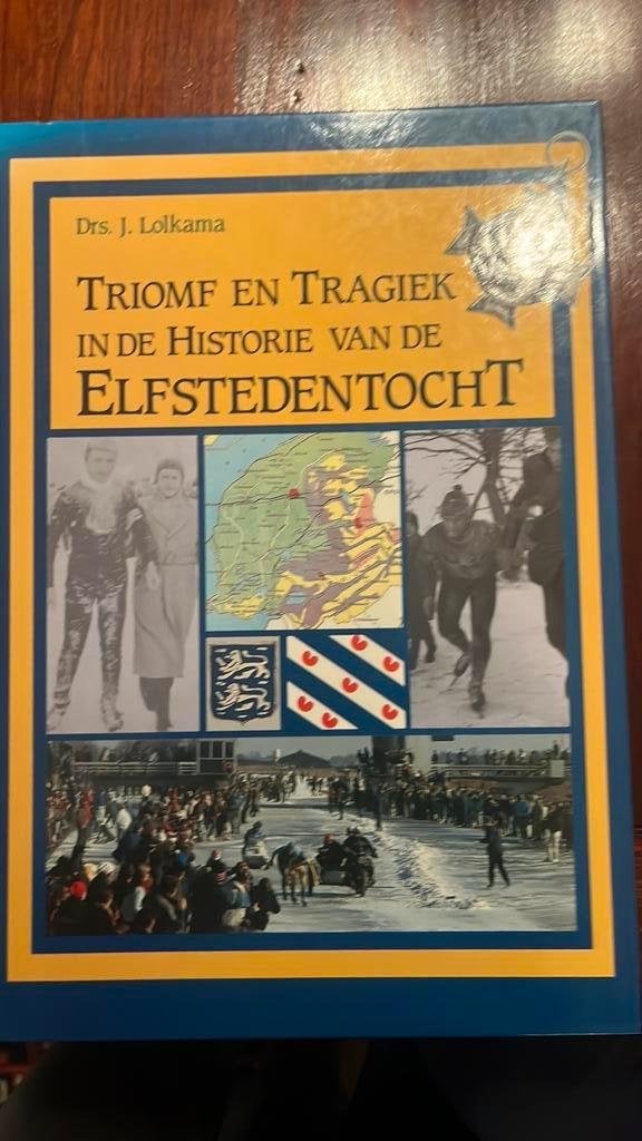 Triomf en Tragiek in de Historie van de Elfstedentocht, Boeken, Ophalen of Verzenden, Zo goed als nieuw, Balsport