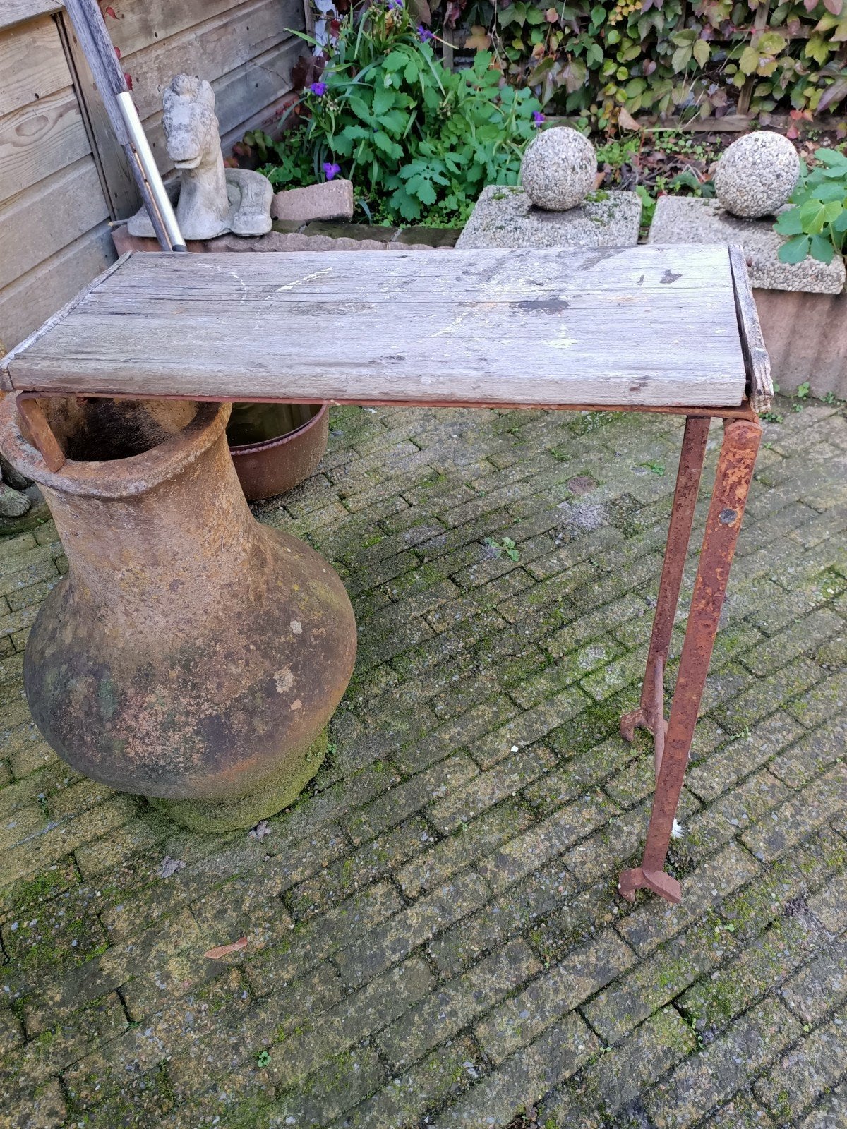 Steigerplank verlengstuk bijzettafel, Ophalen of Verzenden