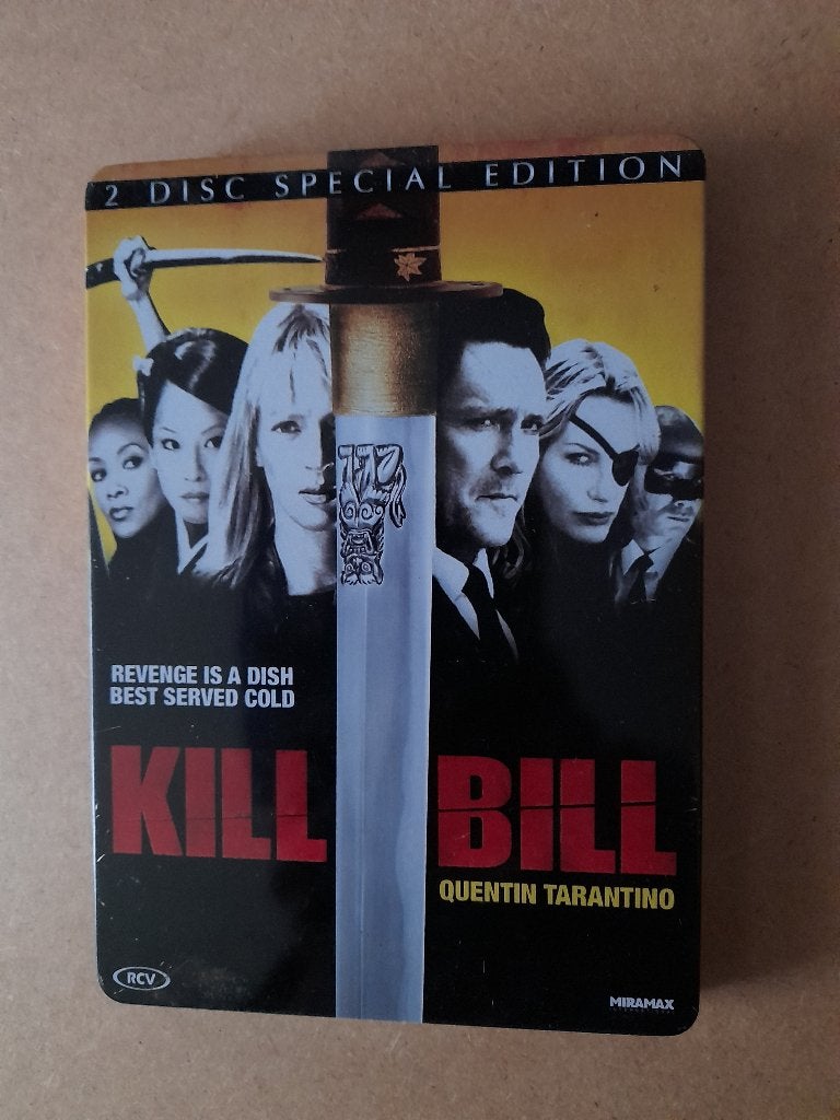 Kill Bill steelbook/ metal case, Alle leeftijden, Ophalen of Verzenden, Zo goed als nieuw
