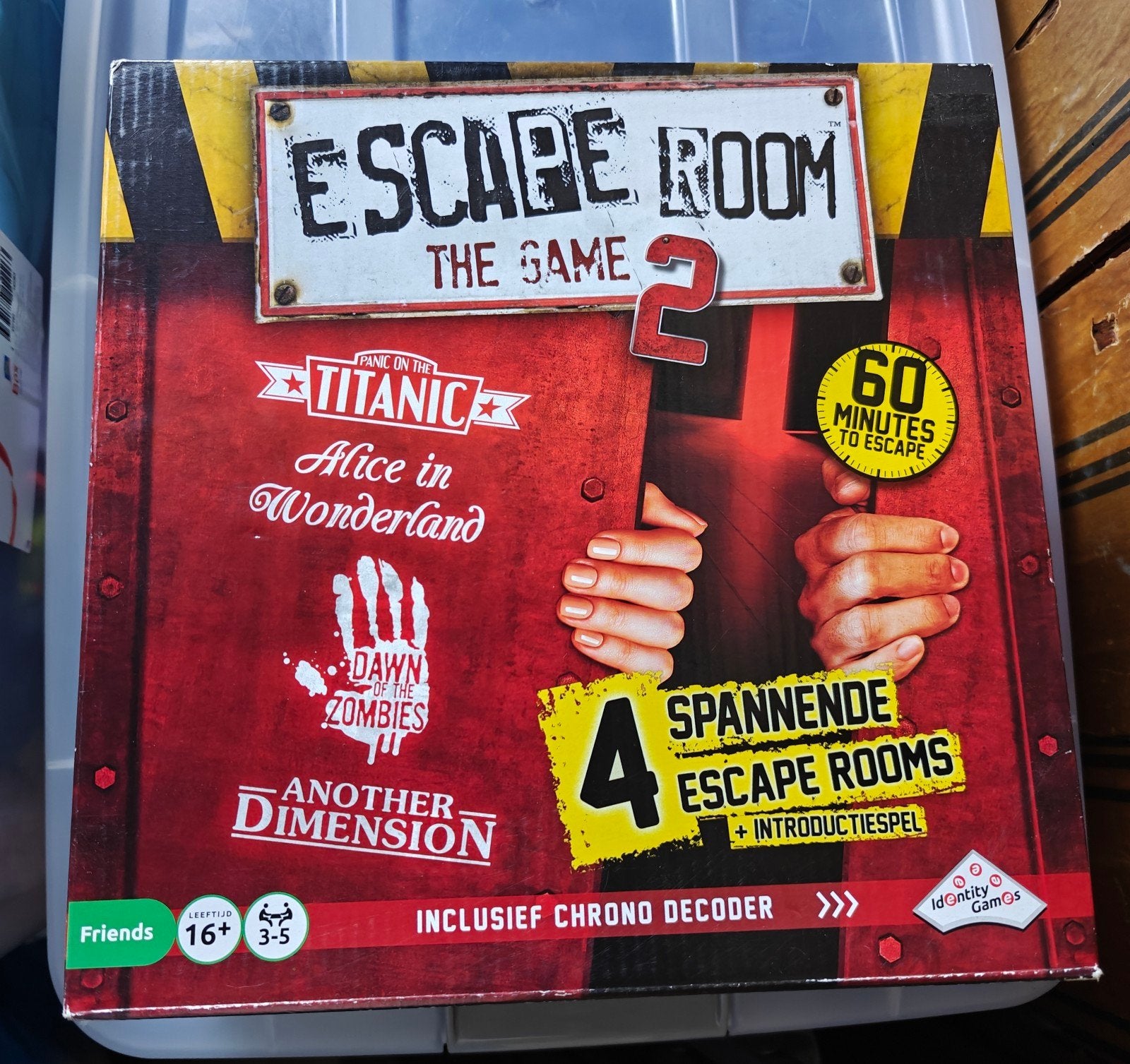 Escape Room The Game 2 - Identity Games (4 kamers), Ophalen of Verzenden, Nieuw